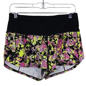Lululemon Run Speed Up Short Athletic Running Hiking Shorts Women 6